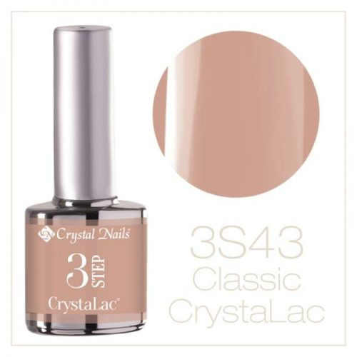 CN 3S Crysta-lac 8ml #43 Pink nude